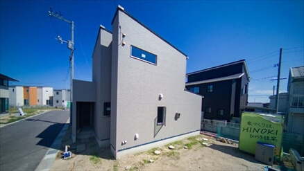 完成した住宅